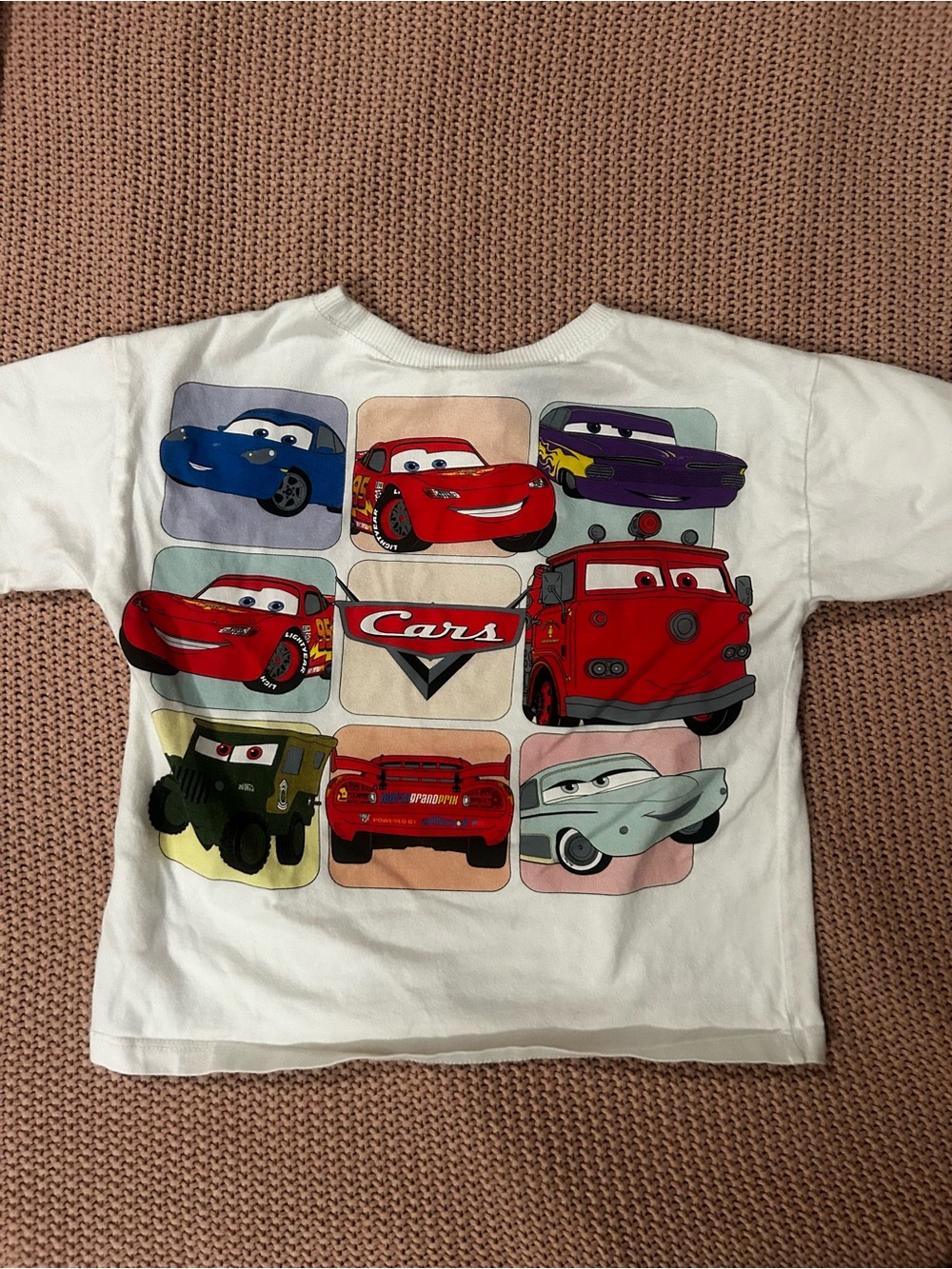 Zara Kids Disney Pixar Cars Lightning McQueen Graphic T-Shirt Size 5